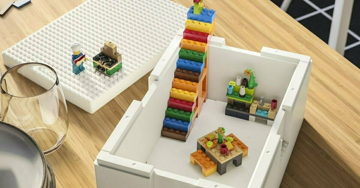 Ikea amd LEGO storage box